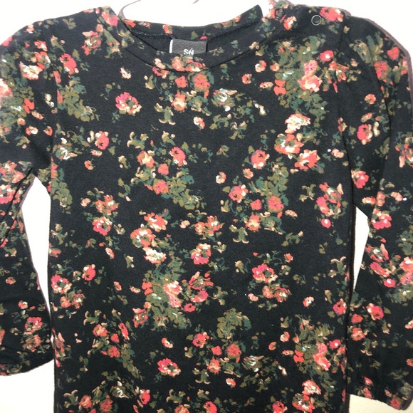 Floral black Jumpsuit - Picture 2 of 5